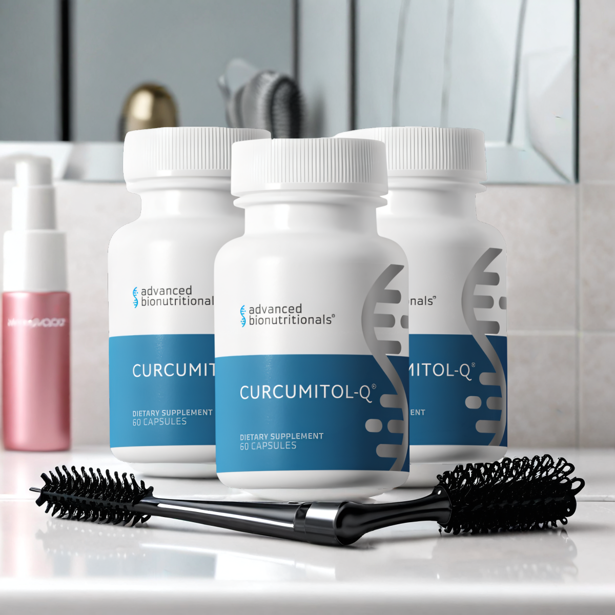 Curcumitol-Q® - BioBDMC® Curcumin Supplement - 3 bottles