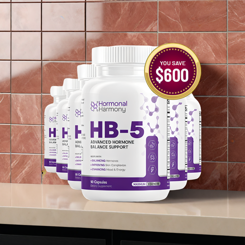 HB-5 (Hormonal Balance 5) - 6 month supply